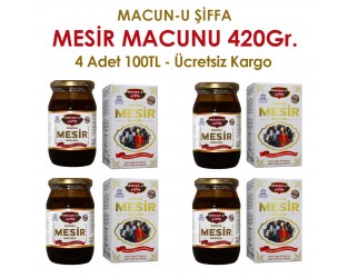 Mesir Macunu Macun-u Siffa 420 Gr. 4 Kavanoz